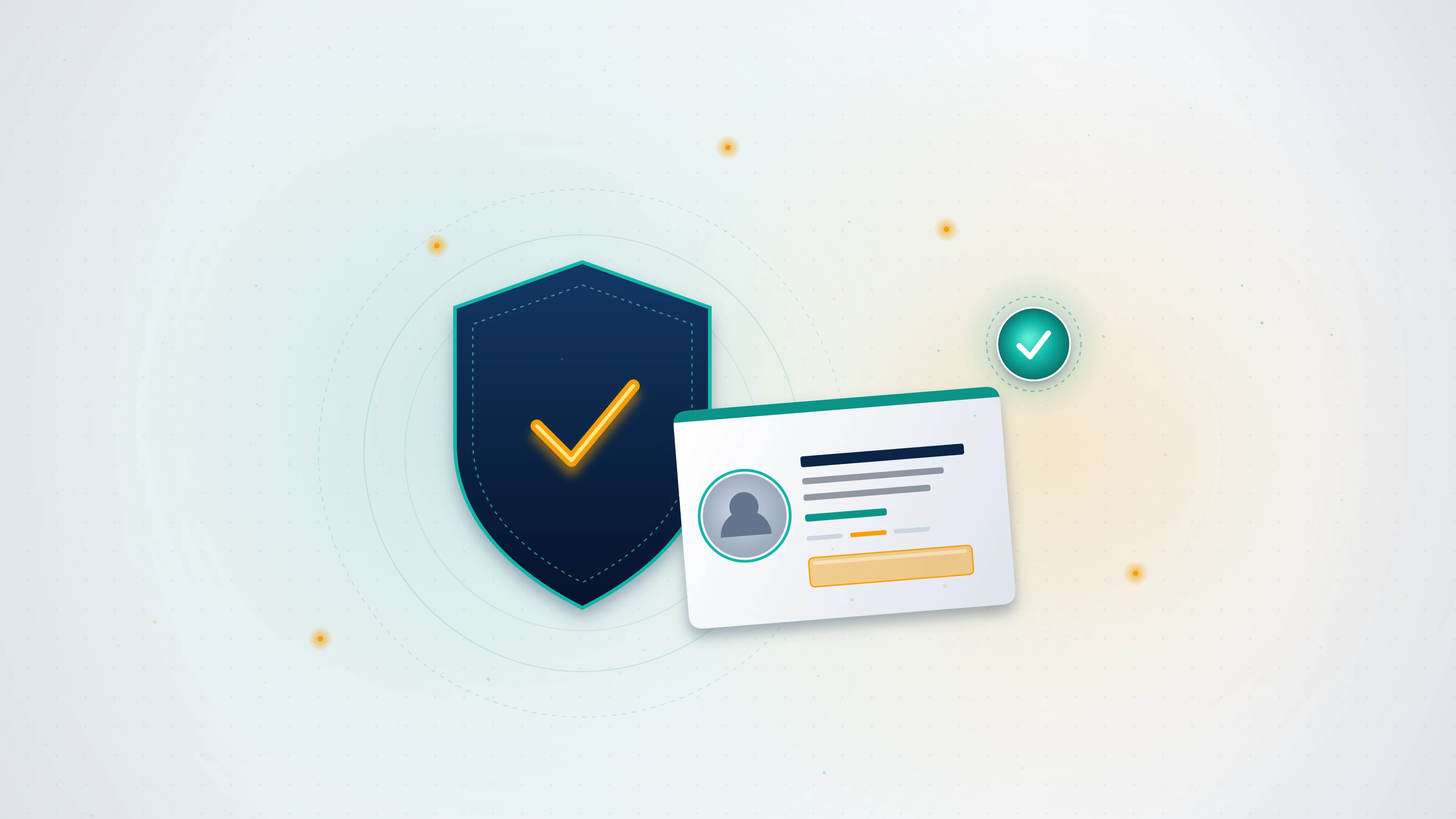 Conceptual shield protecting an Instagram profile, illustrating how to avoid being banned on Instagram and stay compliant.