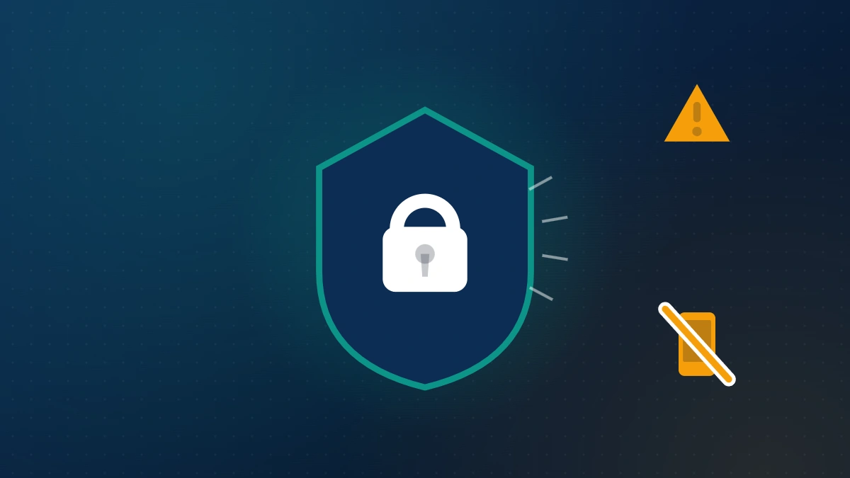 A shield-and-warning scene on knowing how to recover suspended tiktok account safely and avoid a fake tiktok account ban appeal scam.