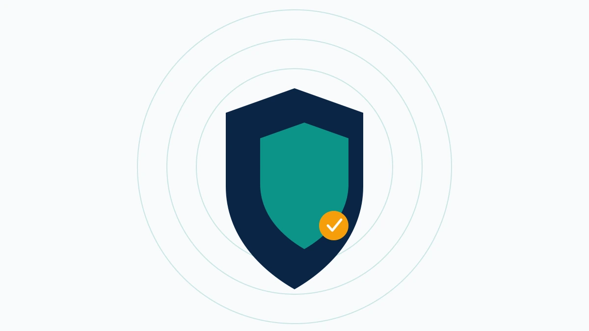 Layered shields illustrate how to report cyberbullying on facebook and the extra protections that cover minors.