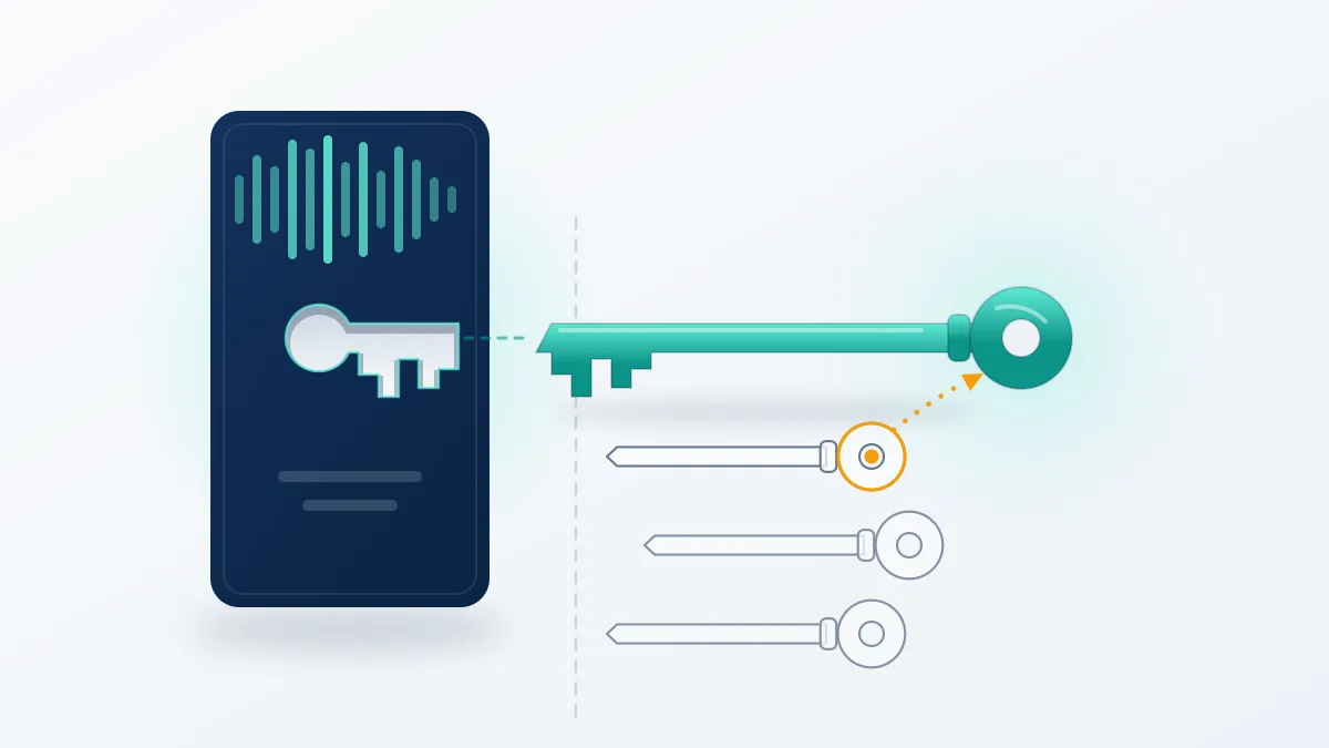 Blank keys cannot open a lock cut for the owner's waveform key, the rule behind how to report stolen content on TikTok.