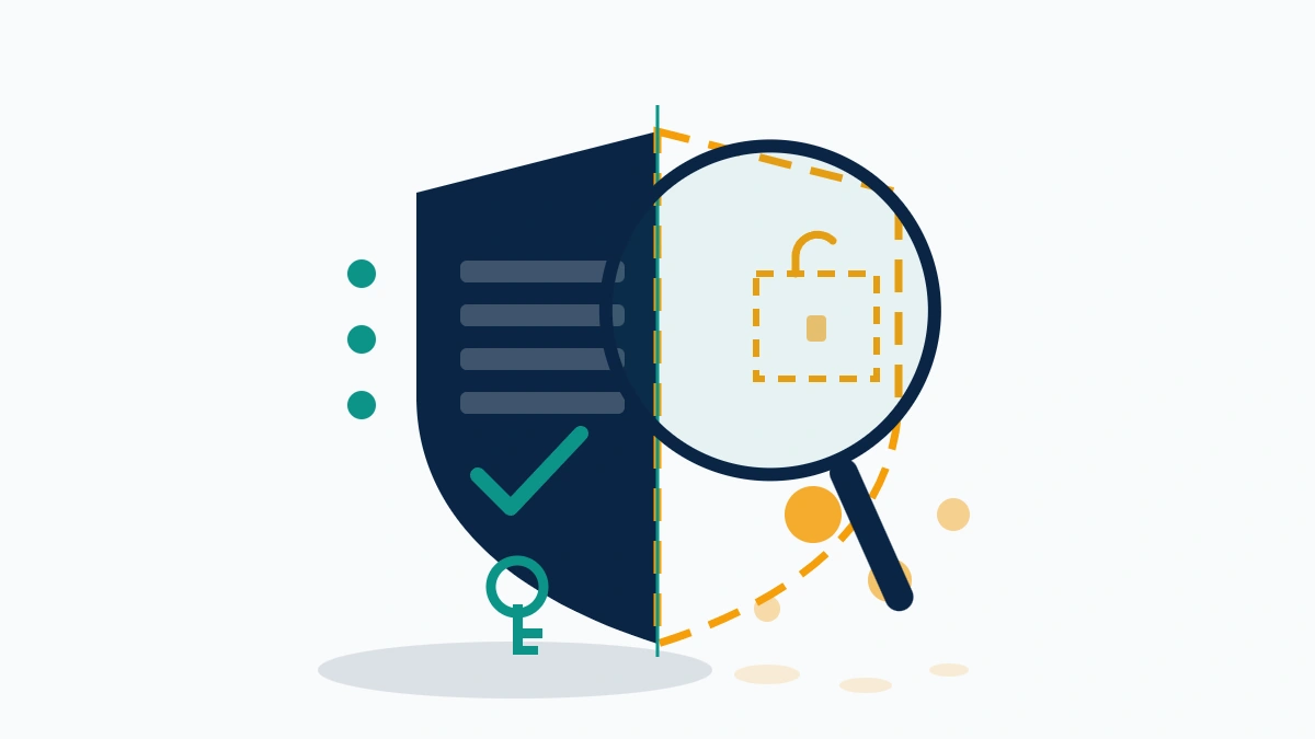 Vetting concept illustration contrasting a legitimate instagram takedown service with guaranteed-removal scam offers.