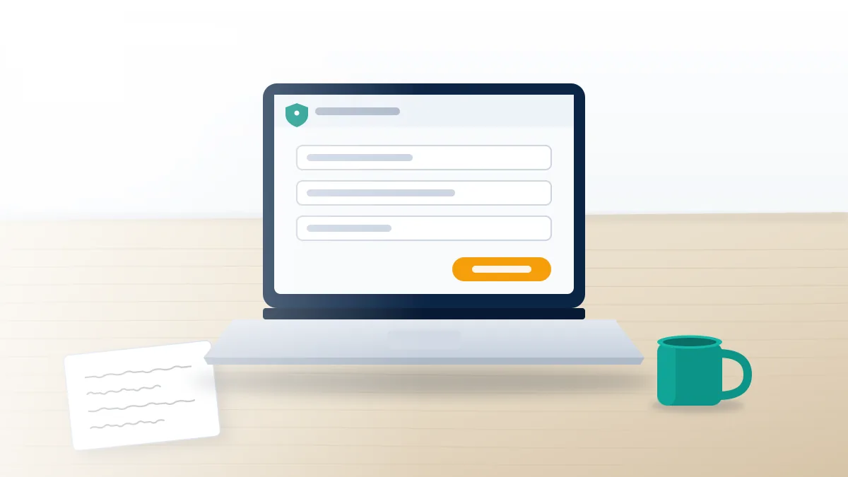 A person calmly submitting a confidential report on a laptop, showing what happens if you report someone on Snapchat.